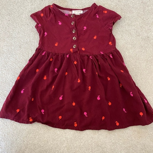 Cat & Jack Other - Cat & Jack Toddler Apple Dress Size 3T